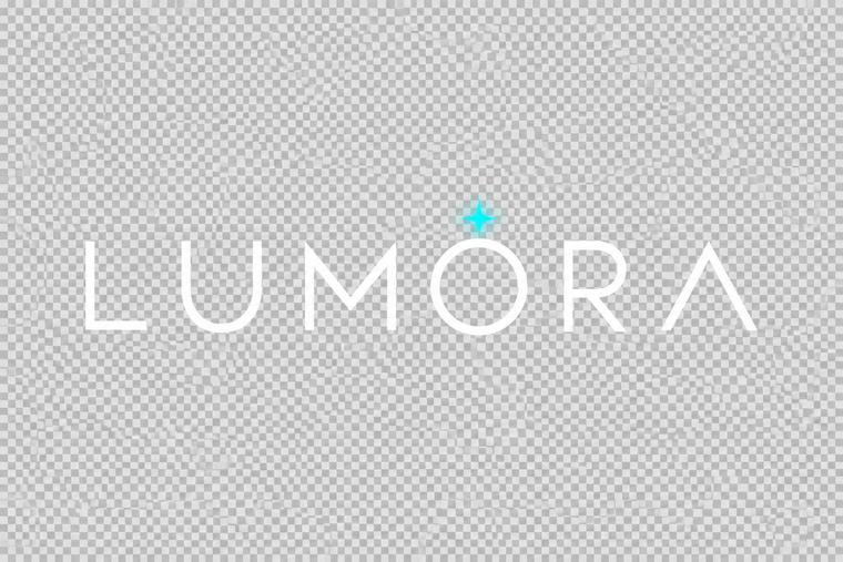 LUMORA Clean Transparent Logo